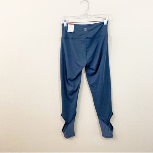 Marika Jade 7/8 Legging In Ombré Blue Mesh Ankle - Picture 4 of 8